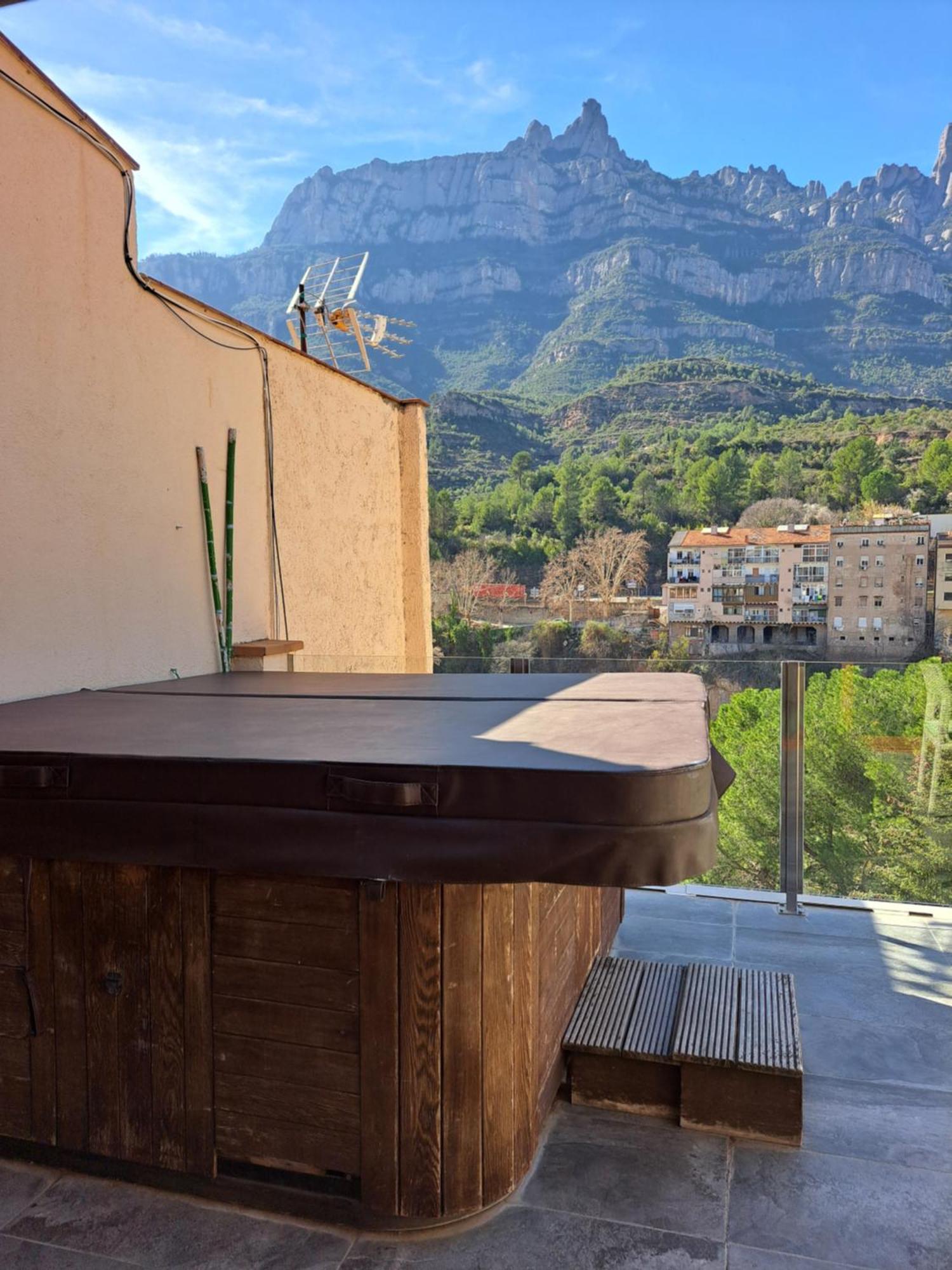 Alojamiento En Montserrat- Montserrat Paradise Apartament Monistrol de Montserrat Ngoại thất bức ảnh