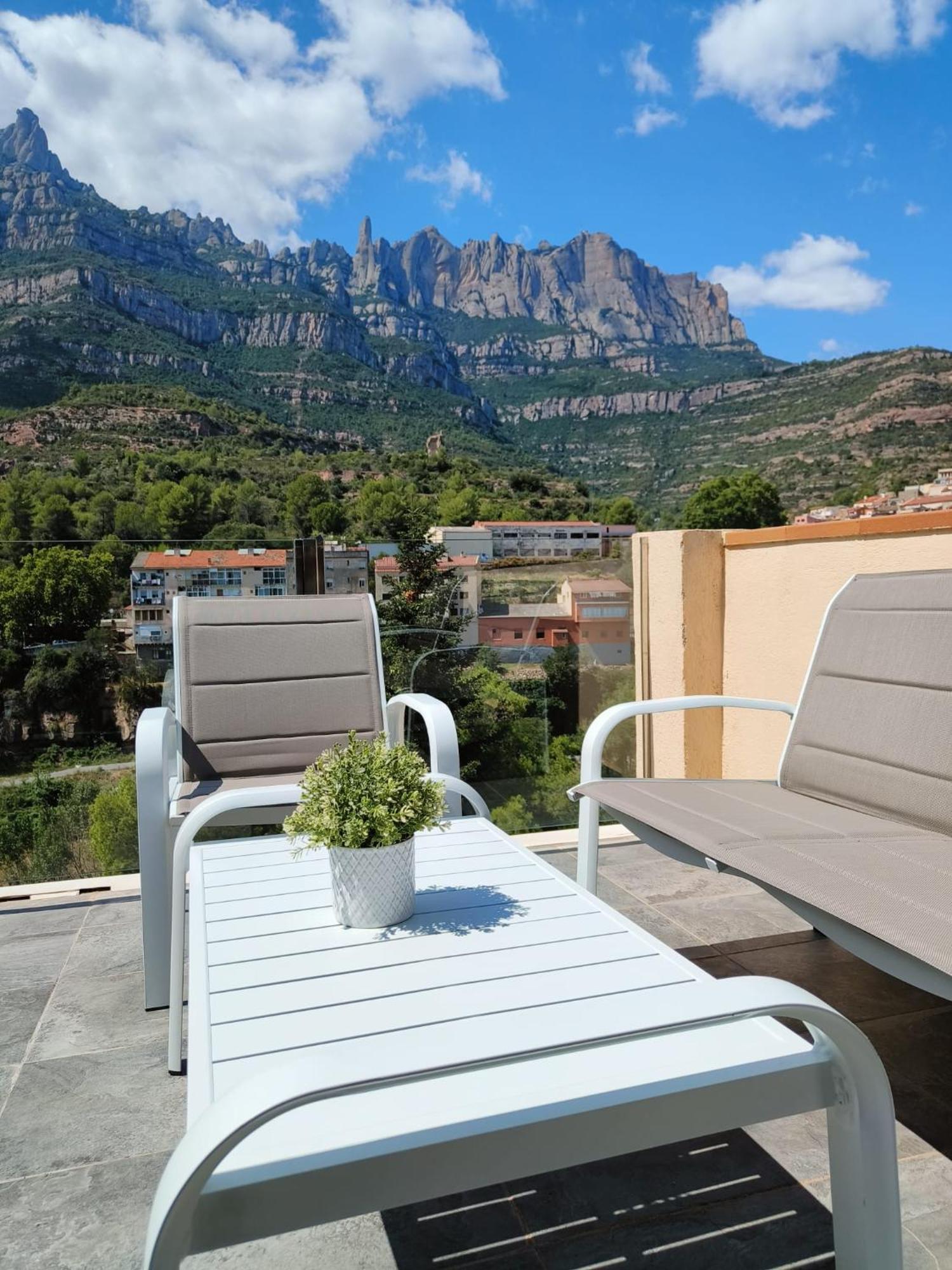 Alojamiento En Montserrat- Montserrat Paradise Apartament Monistrol de Montserrat Ngoại thất bức ảnh